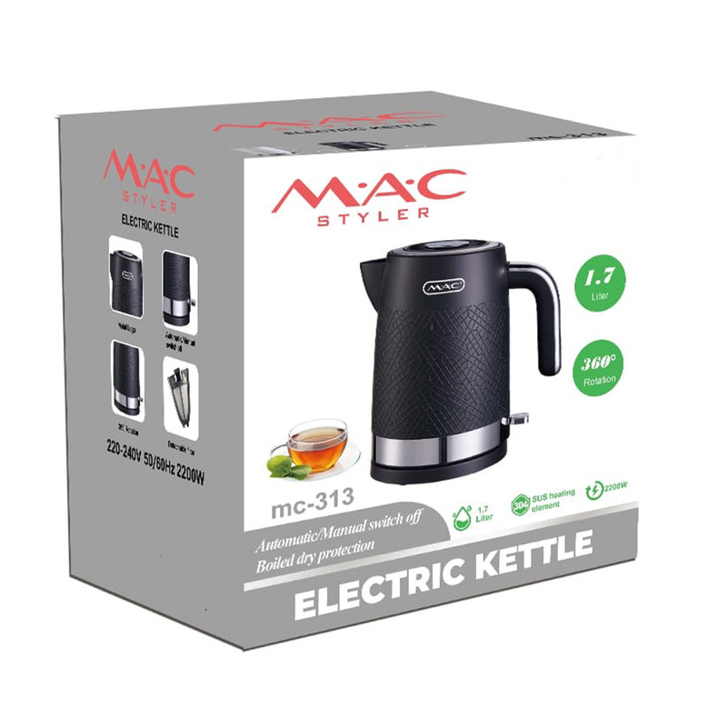 کتری برقی مک استایلر مدل mc-313 گنجایش 1.7 لیتر
