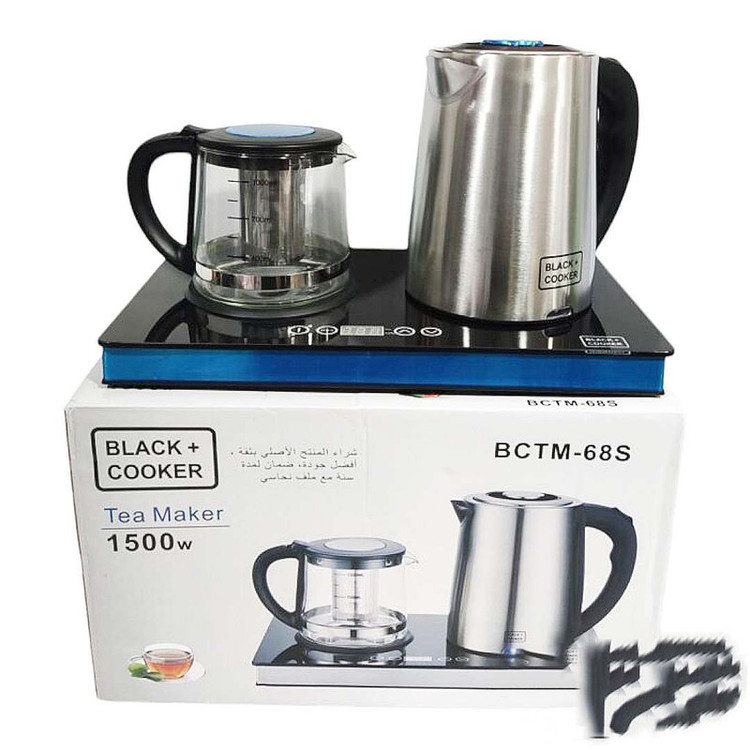 کتری برقی بلک پرو کوکر مدل BCTM-68 گنجایش 1.7 لیتر