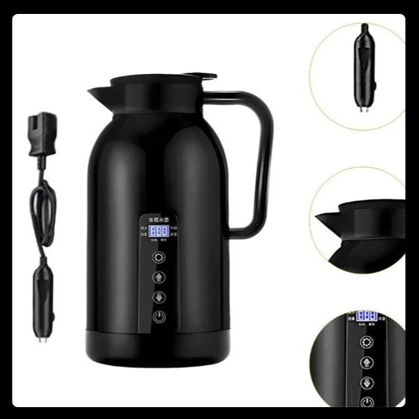 کتری برقی سفری مدل RC-1300A Kattel Electric با جنس استیل مناسب برای کوهنوردی