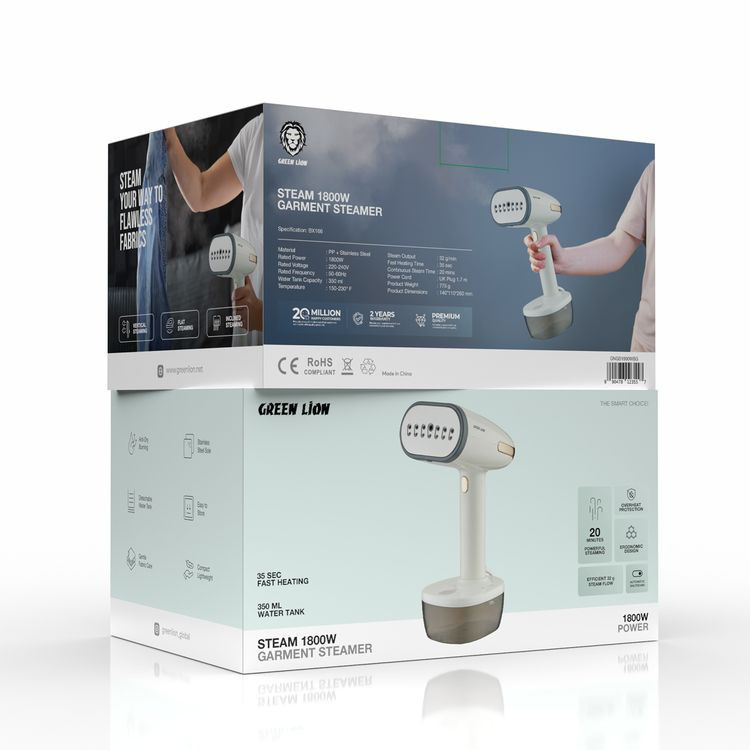 اتو مخزندار 1800 وات گرین لاین مدل Garment Steamer