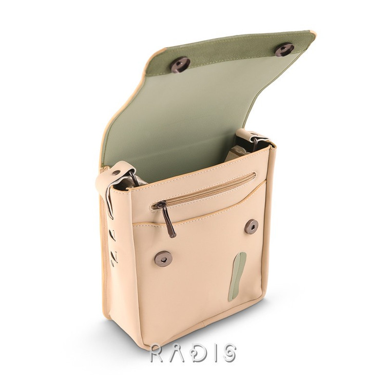 کیف رودوشی چرم رادیس مدل MAHAN کد 010-M MC-14