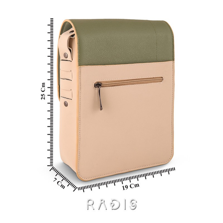 کیف رودوشی چرم رادیس مدل MAHAN کد 010-M MC-14