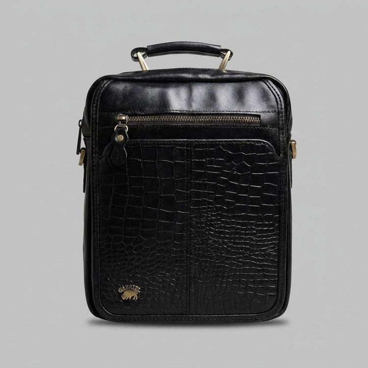 کیف رودوشی مردانه چرم طبیعی مدل 2800