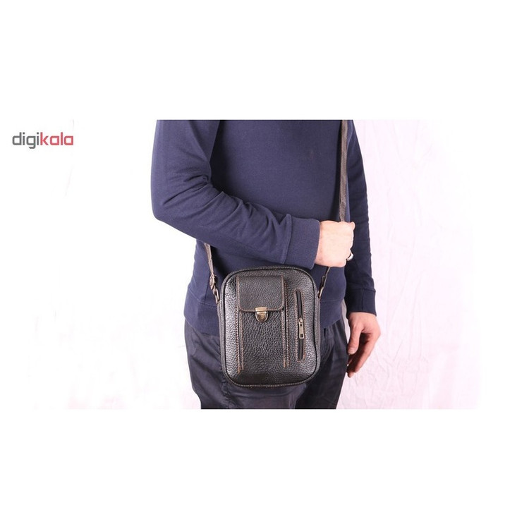 کیف رودوشی چرم ما مدل D1