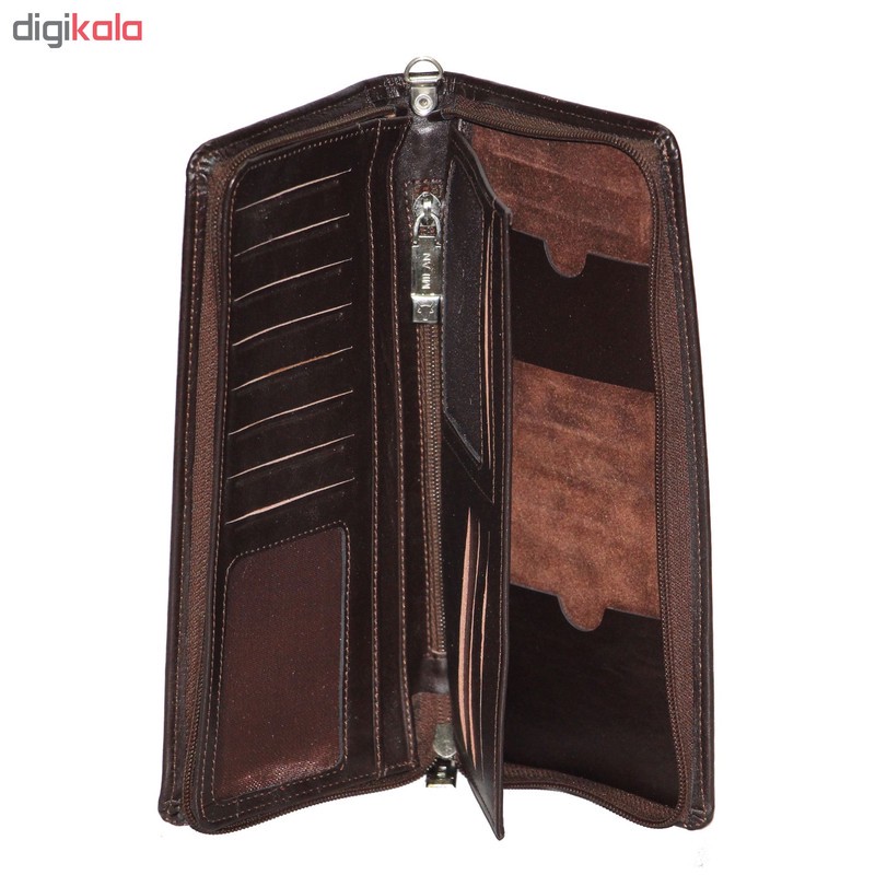 کیف دسته چک چرم بارز مدل DM76