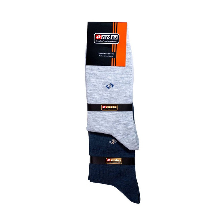 جوراب ساق بلند مردانه سیرداش مدل 194 بسته 6 عددی