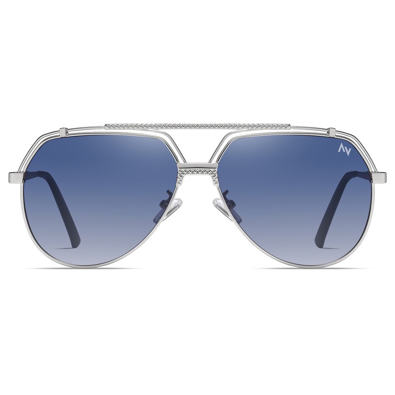 عینک آفتابی خلبانی (Aviator) مردانه آلبرت وگ مدل JS8554C05-P266