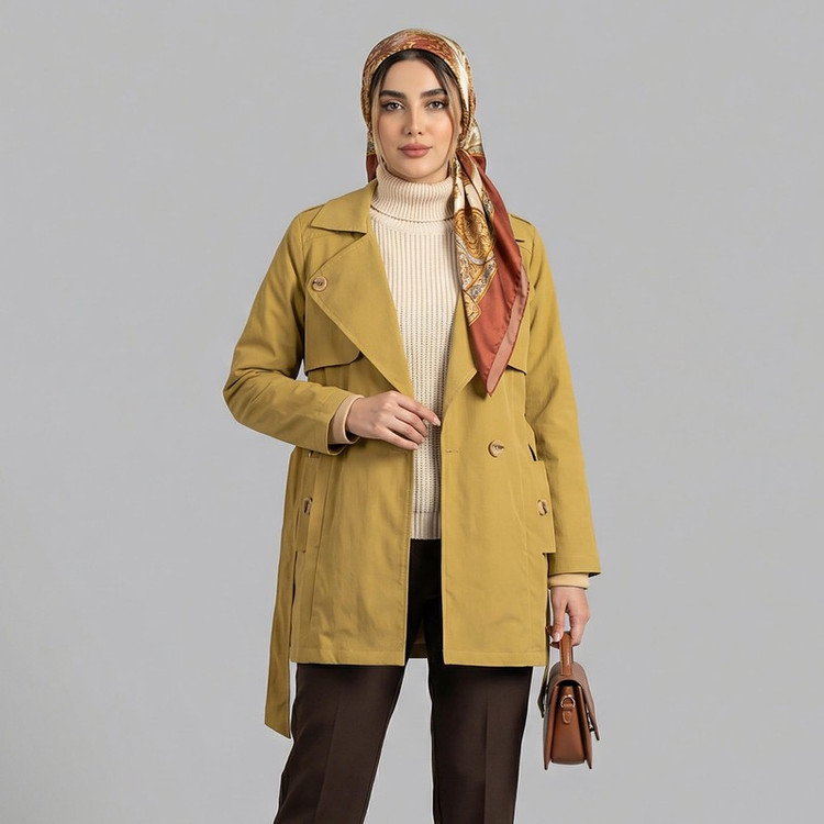 بارانی زنانه السانا مدل دیارا کد 2379