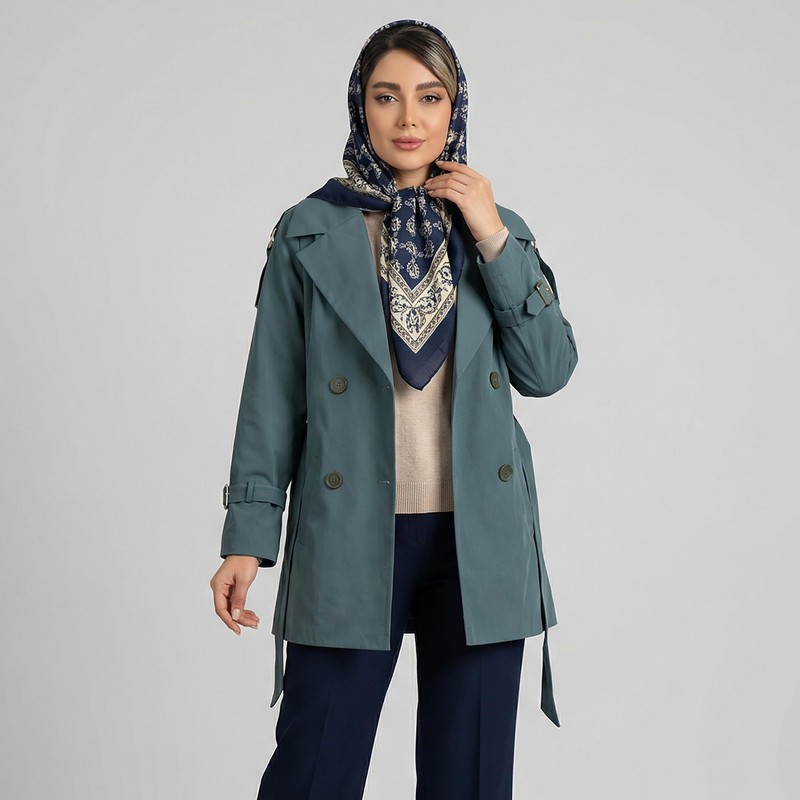 بارانی زنانه السانا مدل آرات کد 2390