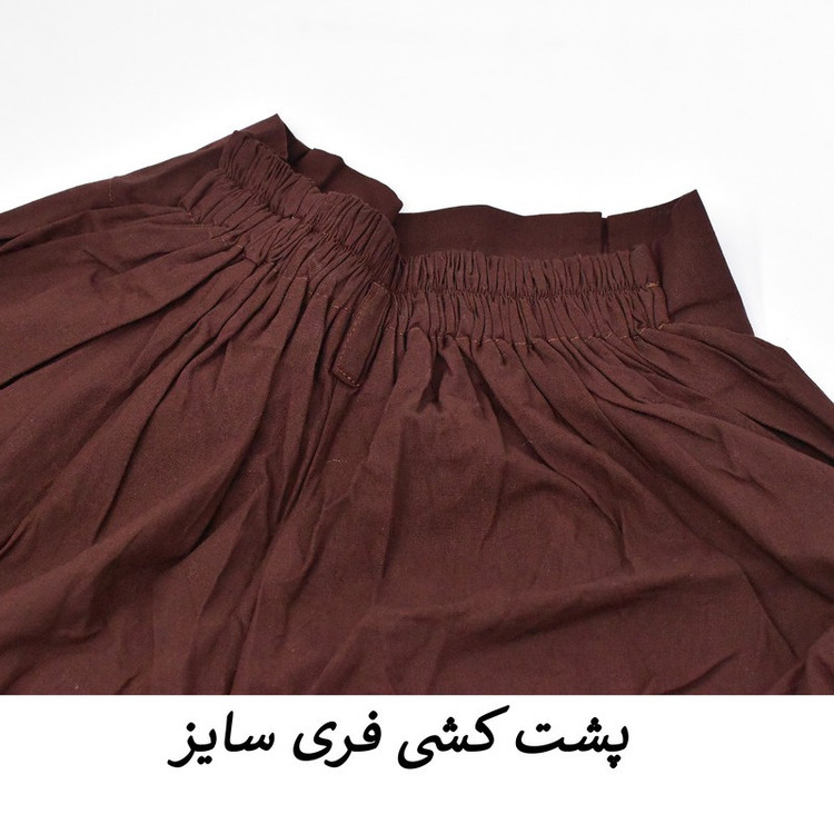 دامن شلواری زنانه لینن مدل Aura کد M5940
