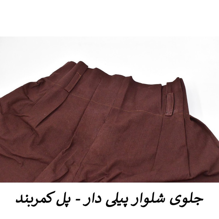 دامن شلواری زنانه لینن مدل Aura کد M5940