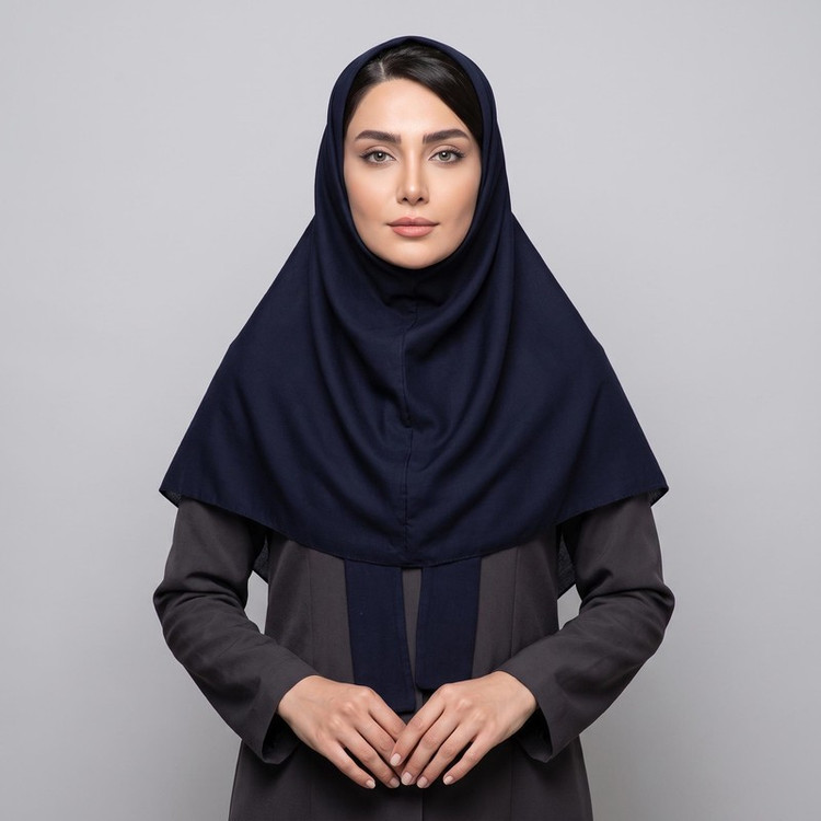 مقنعه مدل بروجرد طرح کراواتی کد 90