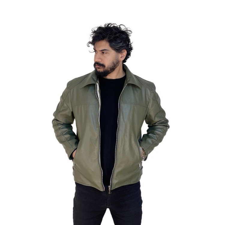 کت چرم مردانه مدل کلاسیک