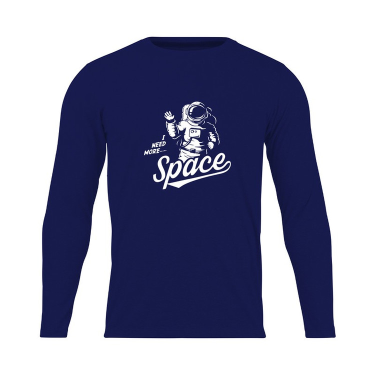 تی شرت آستین بلند مردانه مدل N1_0403_space