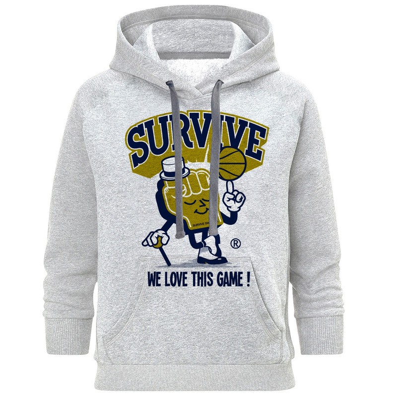 هودی مردانه طرح SURVIVE کد S444