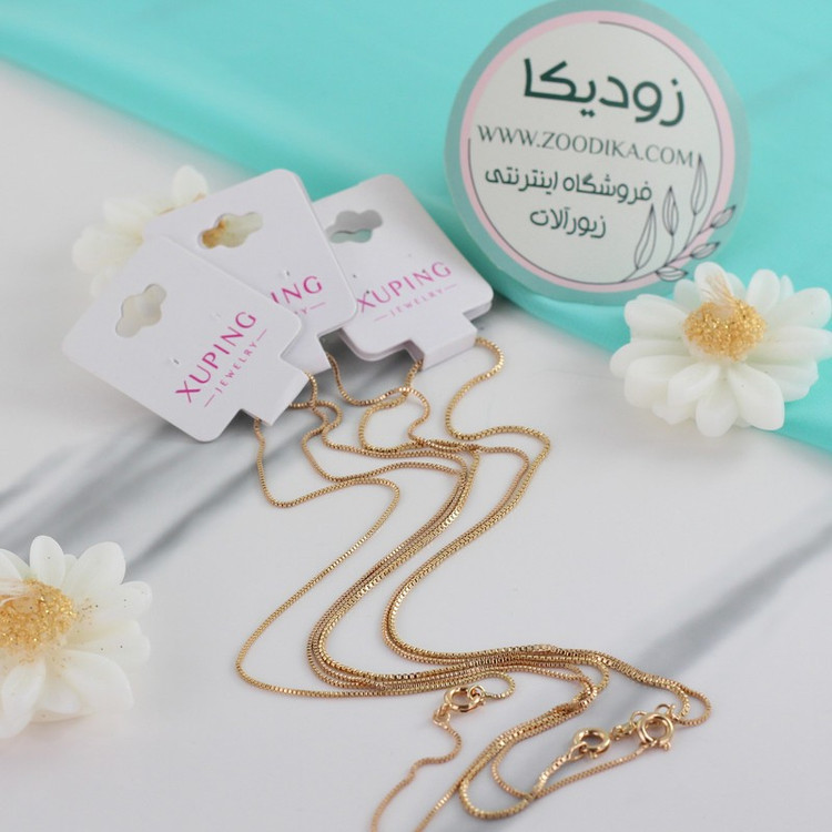 زنجیر زنانه ژوپینگ مدل ونیزی کد I283