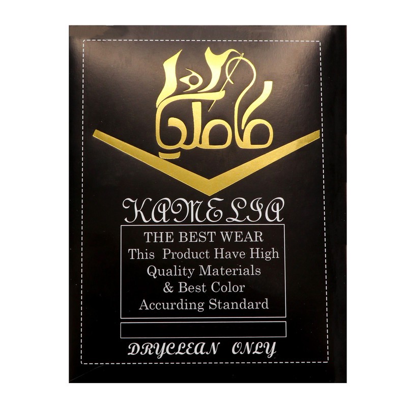 مقنعه کاملیا مدل کرپ کد K-90