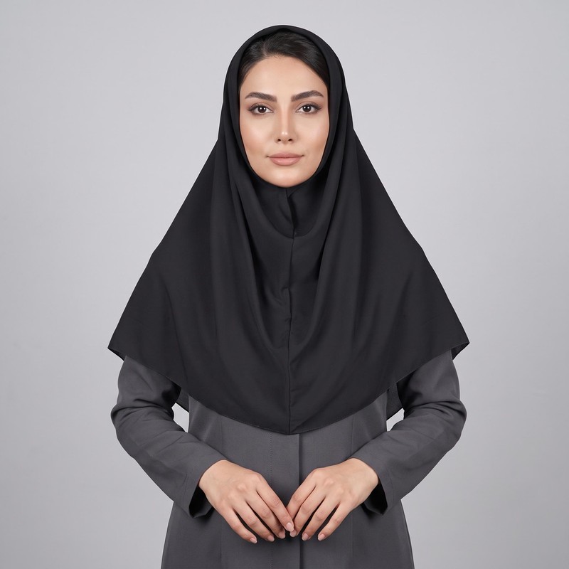 مقنعه مدل کرپ