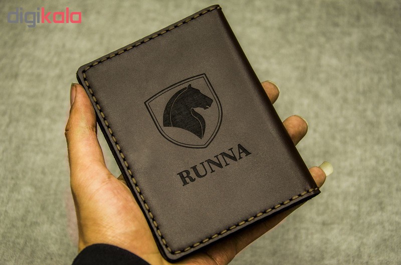 کیف مدارک خودرو چرمینه اسپرت طرح رانا کد 33024