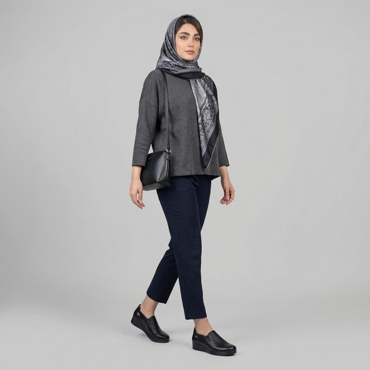 کفش طبی زنانه چرم عطارد مدل چرم طبیعی کد SH156