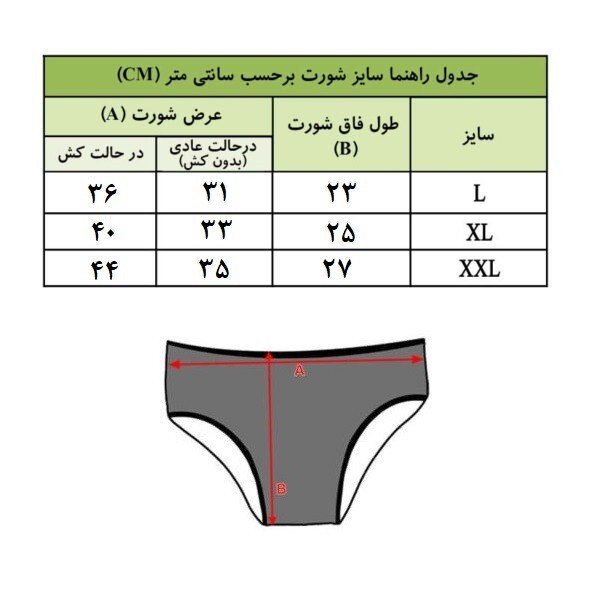 شورت زنانه مدل مای آندیز کد 16 بسته 12 عددی