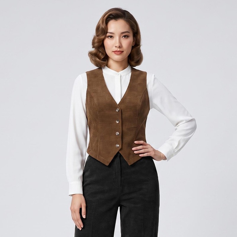 جلیقه رسمی زنانه مدل Y4780