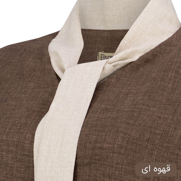 بلوز آستین بلند یقه هفت زنانه السانا مدل کایارا کد 2512