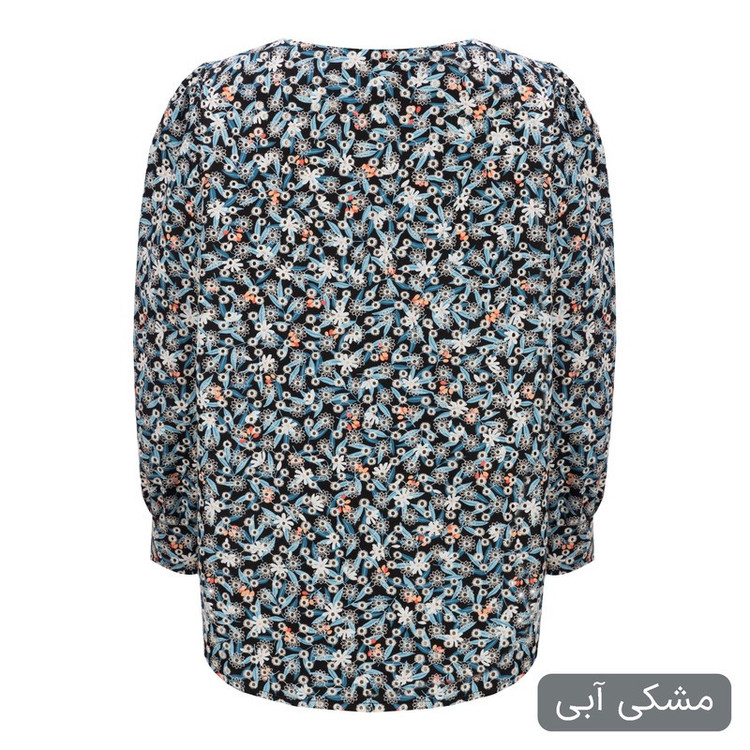 بلوز آستین بلند یقه شل زنانه السانا مدل نیکداد کد 2459