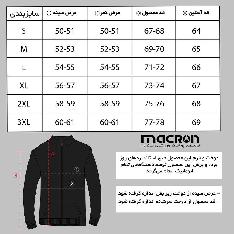 ست سویشرت و شلوار ورزشی مردانه مکران مدل وکتور