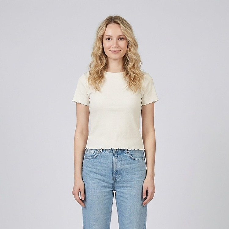 تی شرت آستین کوتاه زنانه دیفکتو مدل 8684582750854
