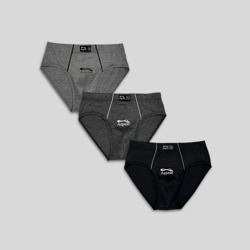 شورت اسلیپ مردانه اسپست مدل ASP-SLIP-3COL مجموعه سه عددی