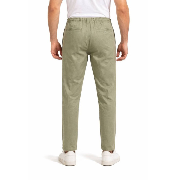 شلوار مام فیت مردانه مدل لینن