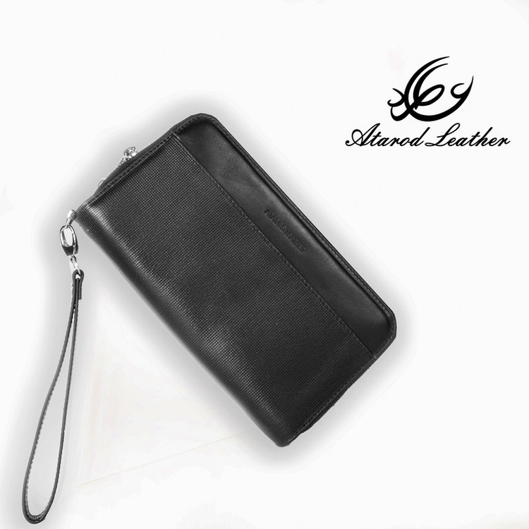 کیف دستی مردانه چرم عطارد مدل چرم طبیعی کد K41