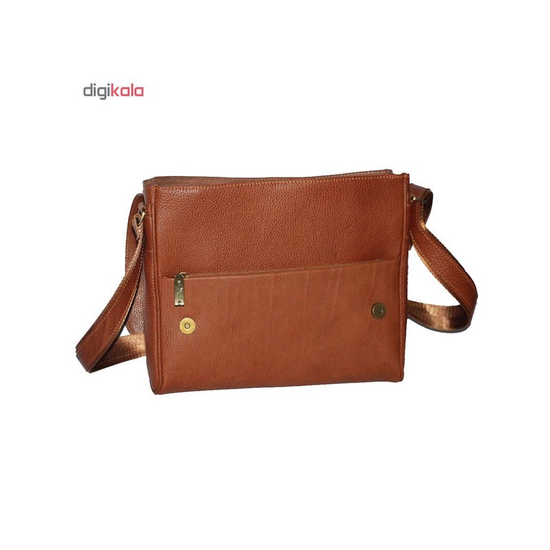 کیف رودوشی چرم طبیعی فلوتر چرم بارز مدل DG42