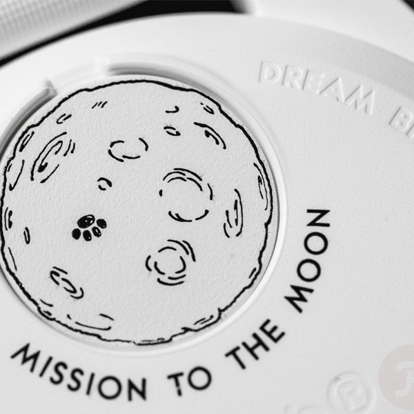 ساعت مچی عقربهای مکانیکی مدل Omega x Swatch Mission To Moonphase Snoopy