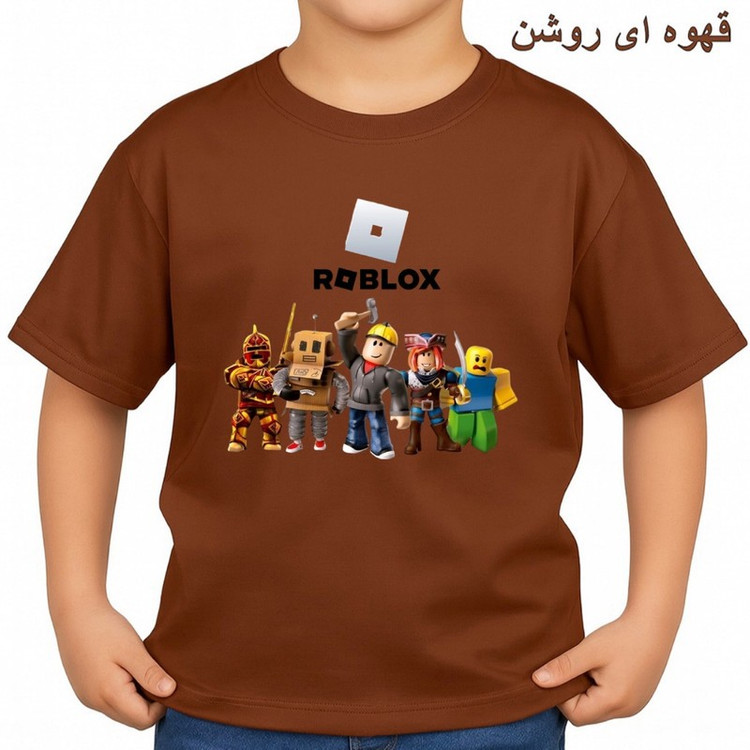 تیشرت آستین کوتاه بچگانه مدل روبلاکس کد p1