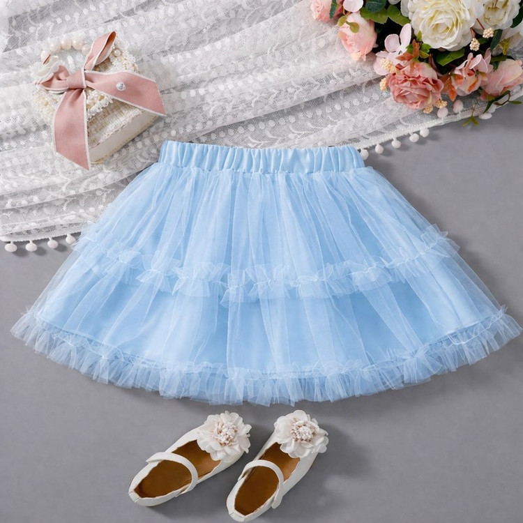 دامن چیندار دخترانه ژاکید مدل گندم