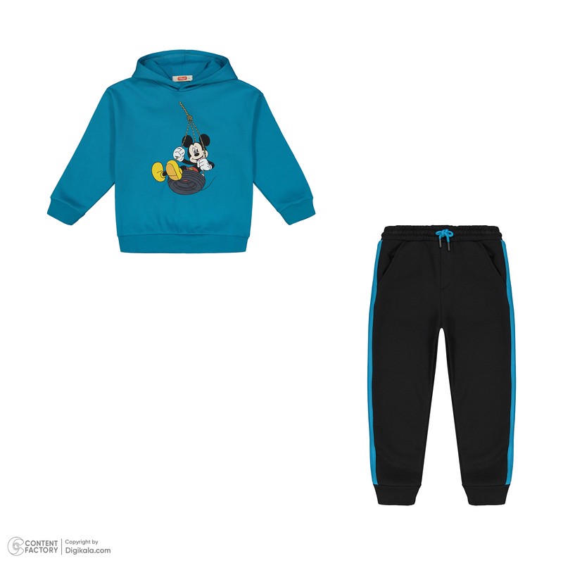ست هودی و شلوار پسرانه مادر مدل Micky