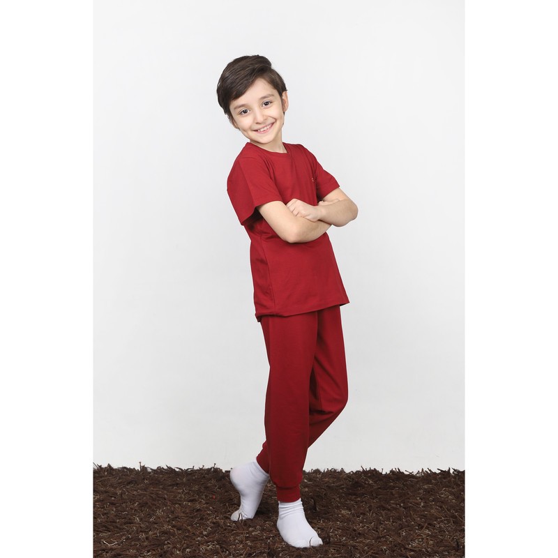 ست تی شرت و شلوار پسرانه مادر مدل 411-70