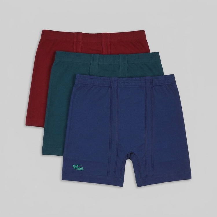 شورت پسرانه مدل پادار بسته 3 عددی