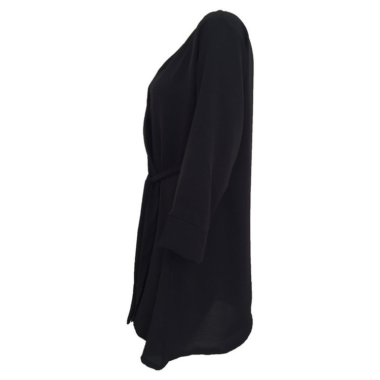 مانتو زنانه مدل نخی ابر و بادی کد tm-2889
