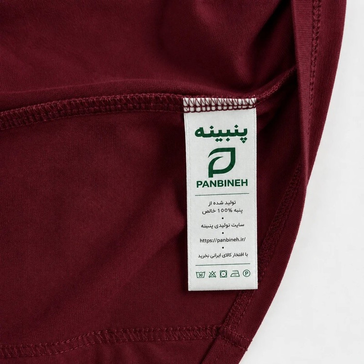 تاپ زنانه پنبهای گلدار پنبینه مدل 110