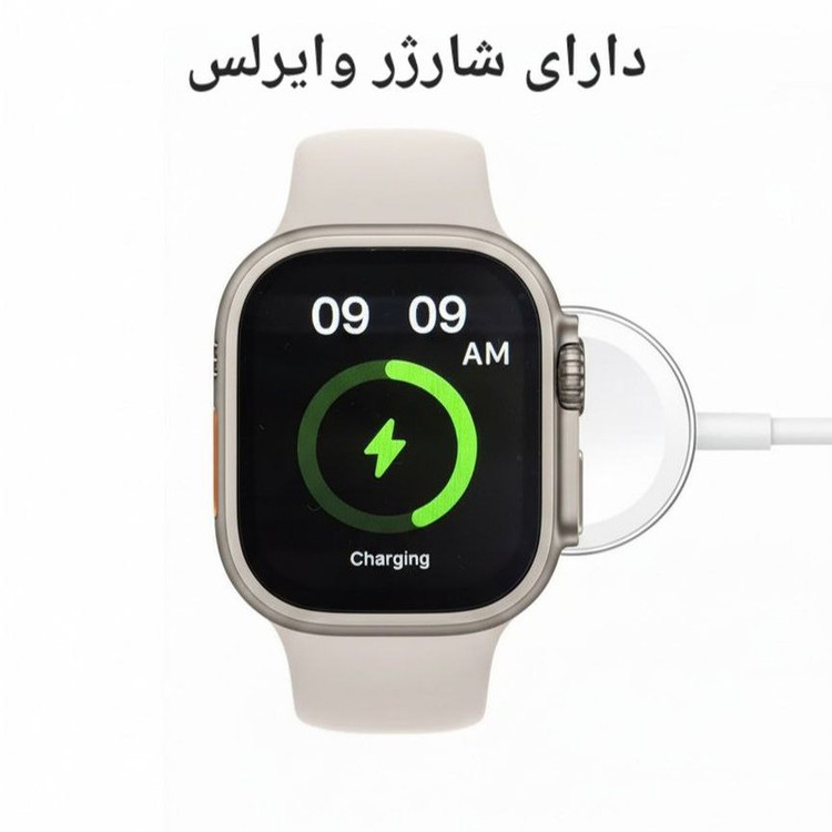 ساعت هوشمند 41 میلی متری ککیو ویر مدل ULTRA 3 mini با بند سیلیکونی