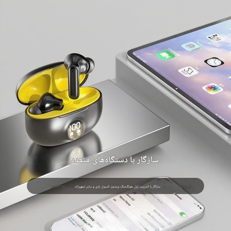 هدفون بلوتوثی TWS مدل RS90