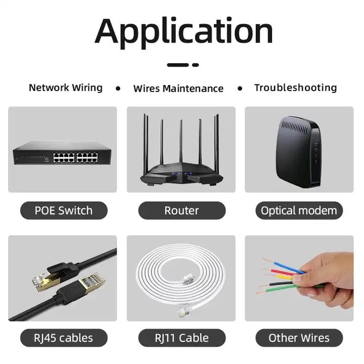 تستر کابل شبکه و ردیاب ولتاژ مستک مدل WT-58DL
