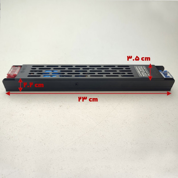 آداپتور سوئیچینگ 12 ولت 33 آمپر مدل MD-400W اسلیم