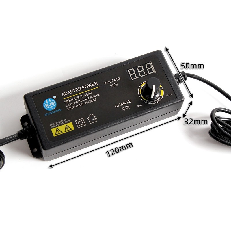 آداپتور متغیر 3 الی 24 ولت مدل KJS کد 60w_2.5A