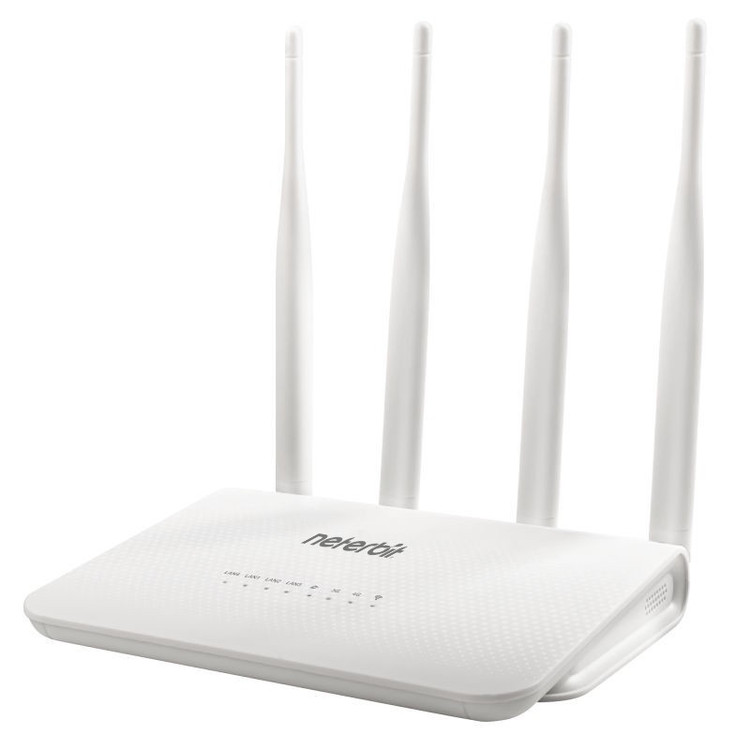 مودم 4G LTE نتربیت مدل NW-431F با پشتیبانی از استاندارد Wi-Fi 4، سرعت 300Mbps در باند 2.4GHz، چهار پورت LAN برای اتصا...