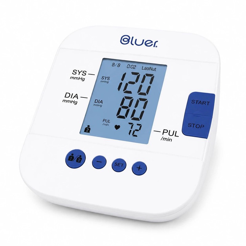 فشارسنج بازویی دیجیتال بلوئر Urion U80I آداپتور دار با منبع انرژی برق و باتری، اعلان صوتی فارسی، نمایش وضعیت باتری و ...