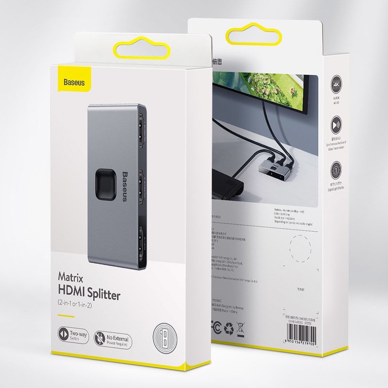 اسپلیتر HDMI باسئوس مدل HDSPHUB-01